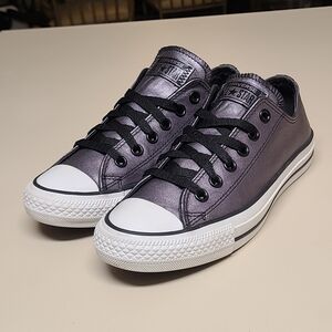 Converse Metallic Chuck Taylor All Star casual low top sneakers size 7